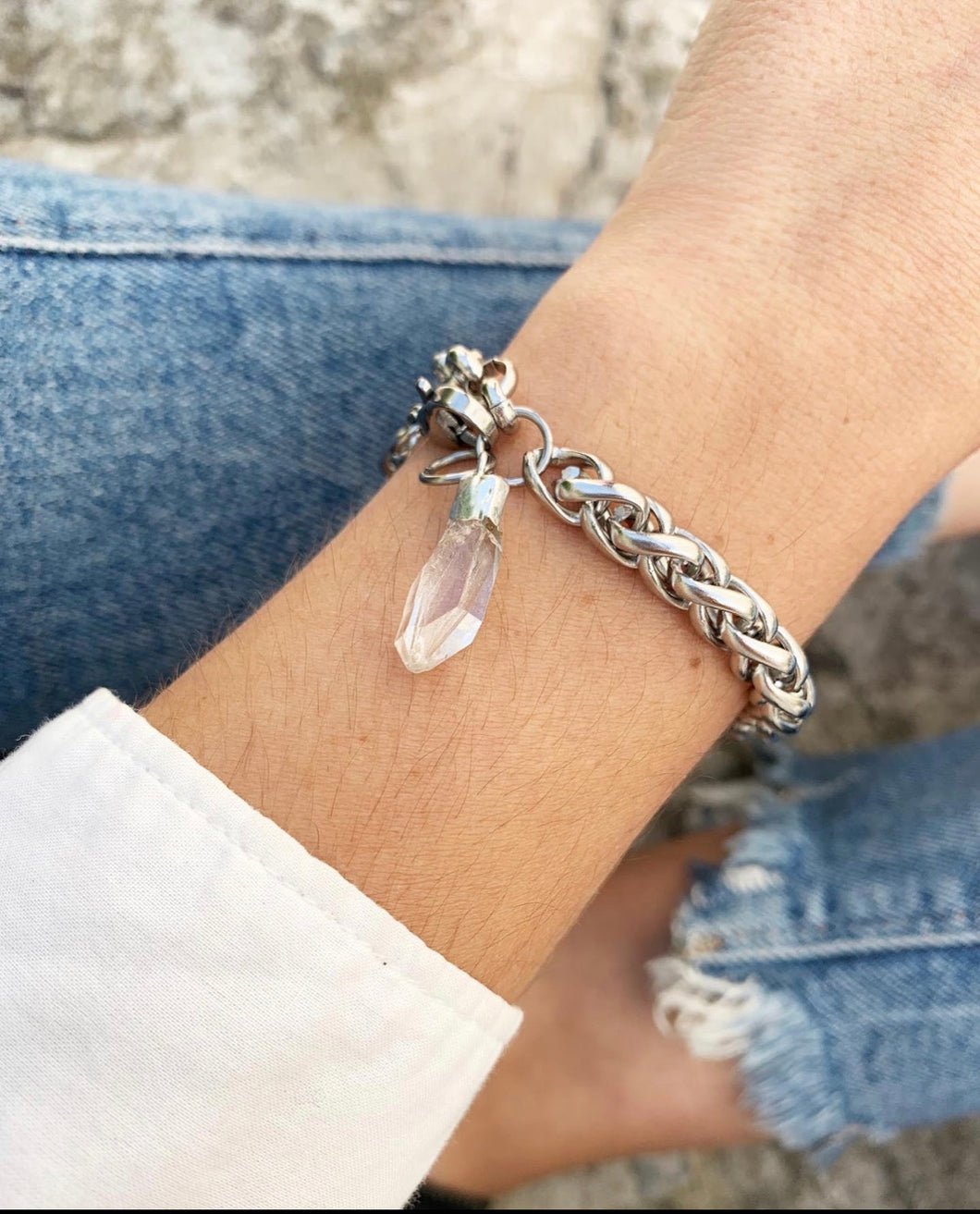 PULSERA BERNARDA | Cuarzo cristal